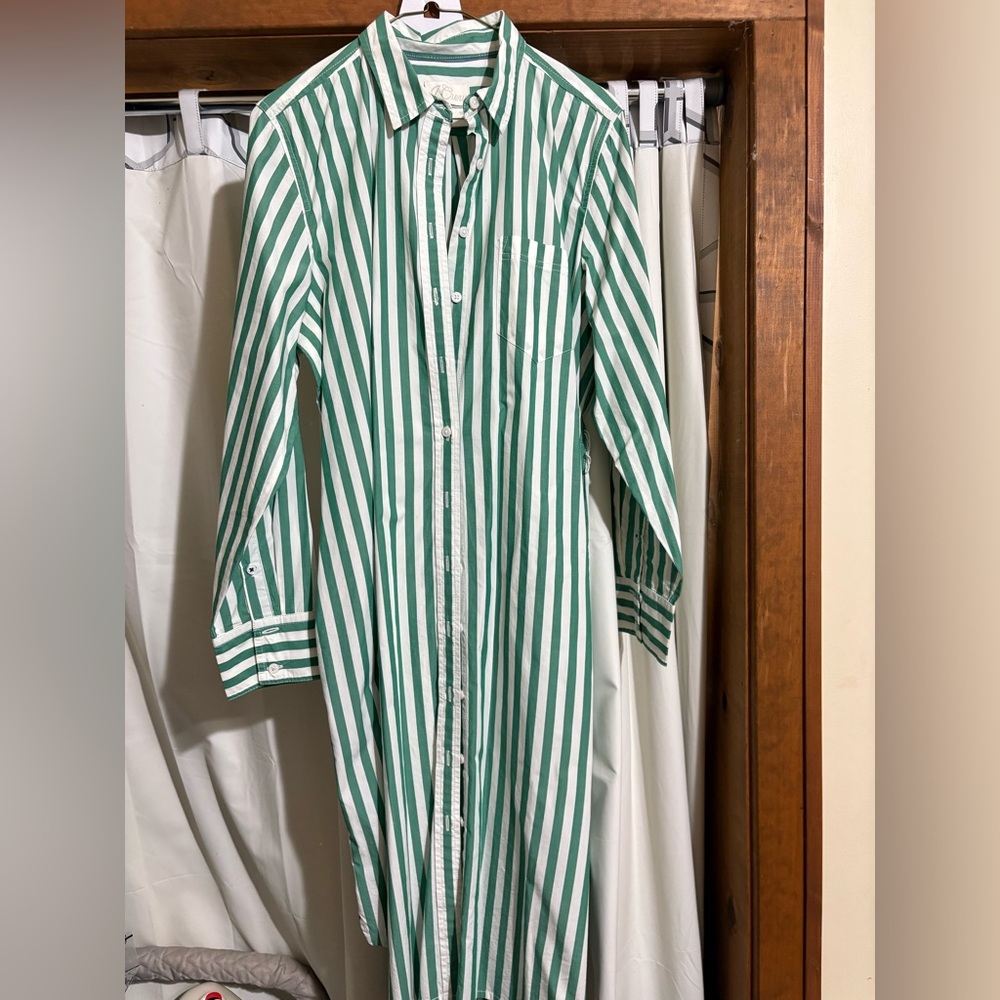 EUC J. Crew Shirt Dress